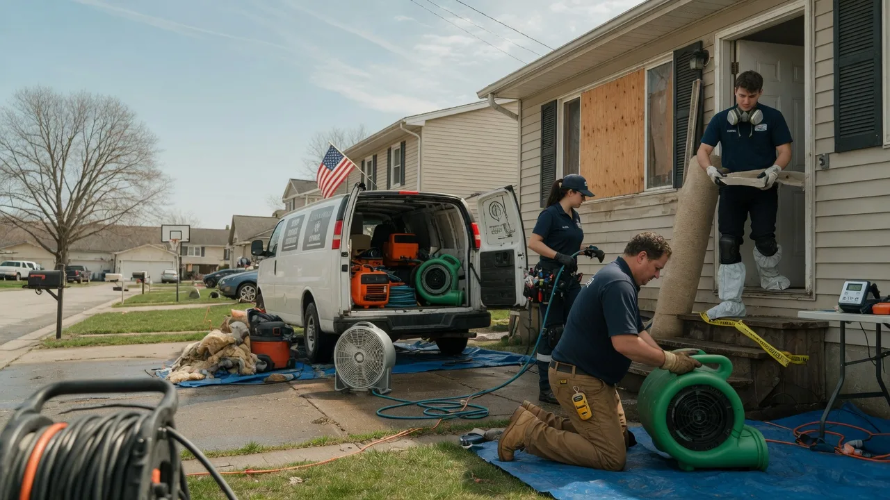 Water Damage Restoration in Tescott, KS near me